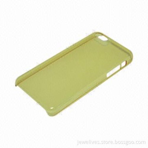Crystal cases for iPhone Lite in light yellow
